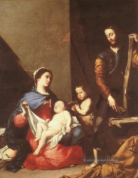 heilige familie Ölbilder verkaufen - Die Heilige Familie Tenebrism Jusepe de Ribera